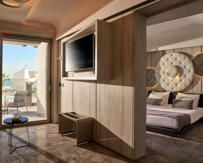 Nautilux by Mage Hotels, Rethymno, Grčka — Suite Nautilux/with Hot Tub Suite Sea View