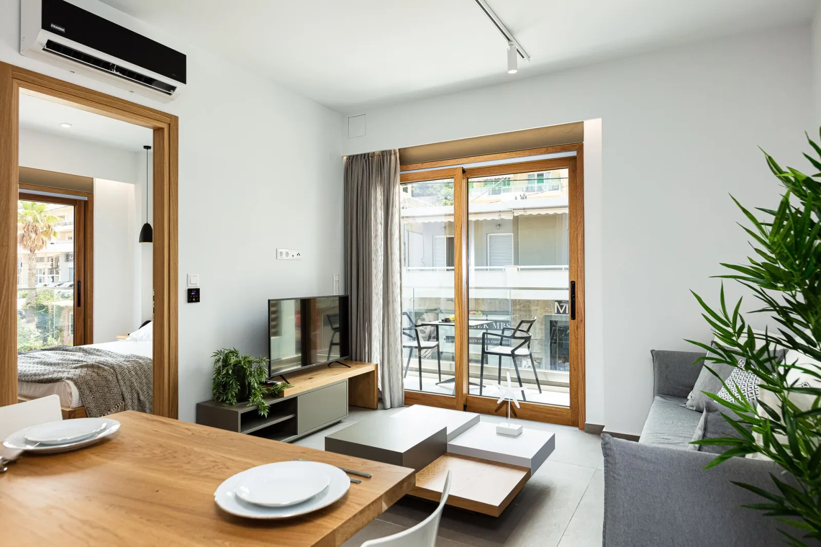 North Coast Seaside Suites Rethymno, Rethymno, Grčka — Superior Apartment with City View