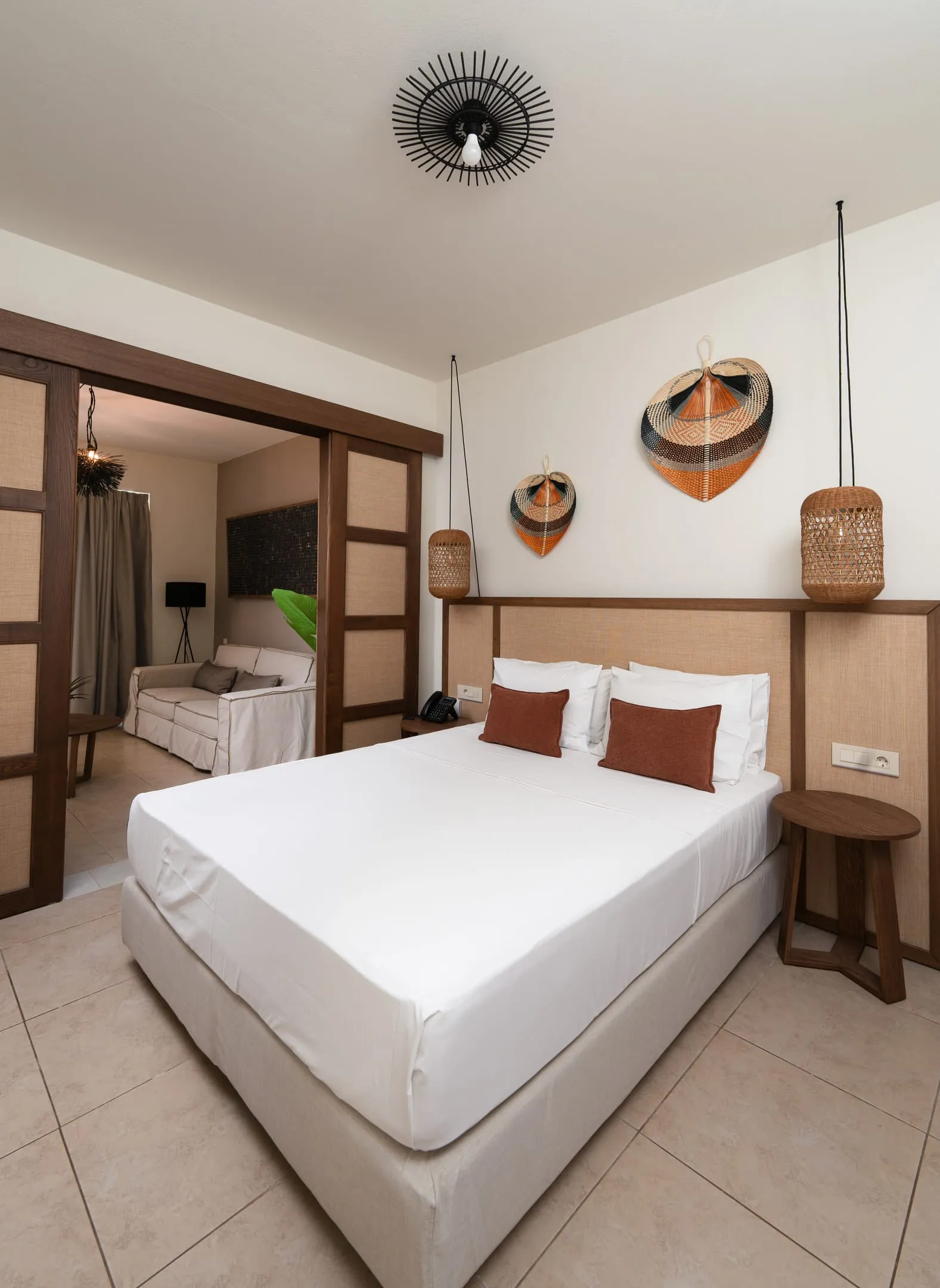 Nostos Beach Boutique Hotel Rethymno, Rethymno, Grčka — Superior Room with Garden View