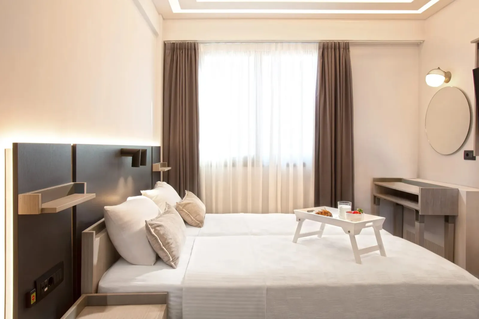 Pearl Seabreeze Suites, Rethymno, Grčka — Family Suite with outdoor Jetted Tub