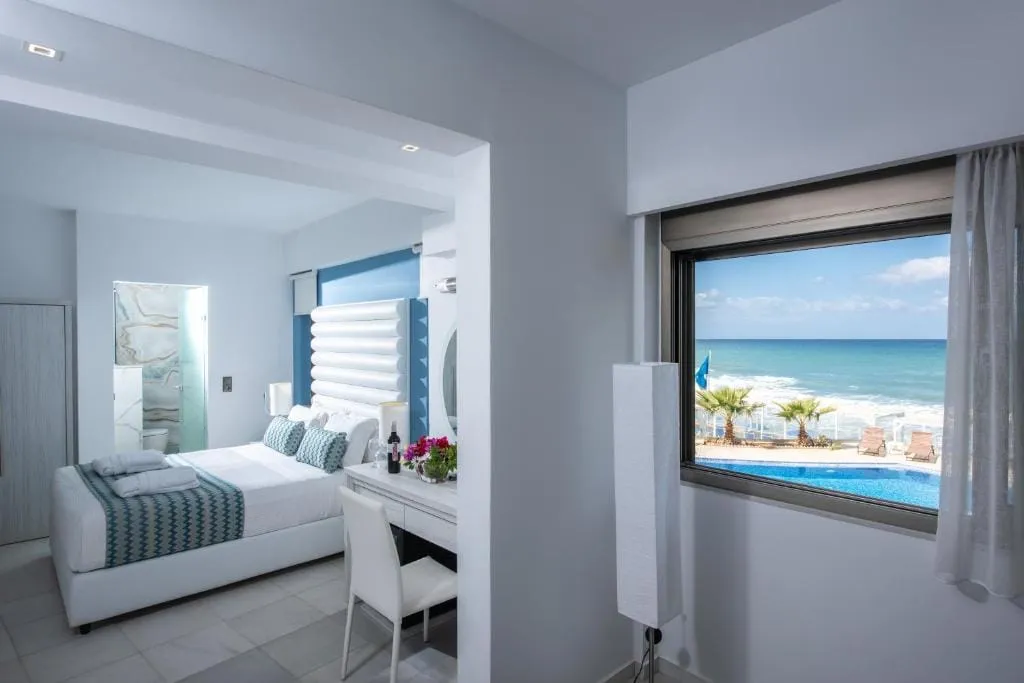 Rethymno Mare Royal & Water Park, Rethymno, Grčka — Deluxe Double Front Sea View