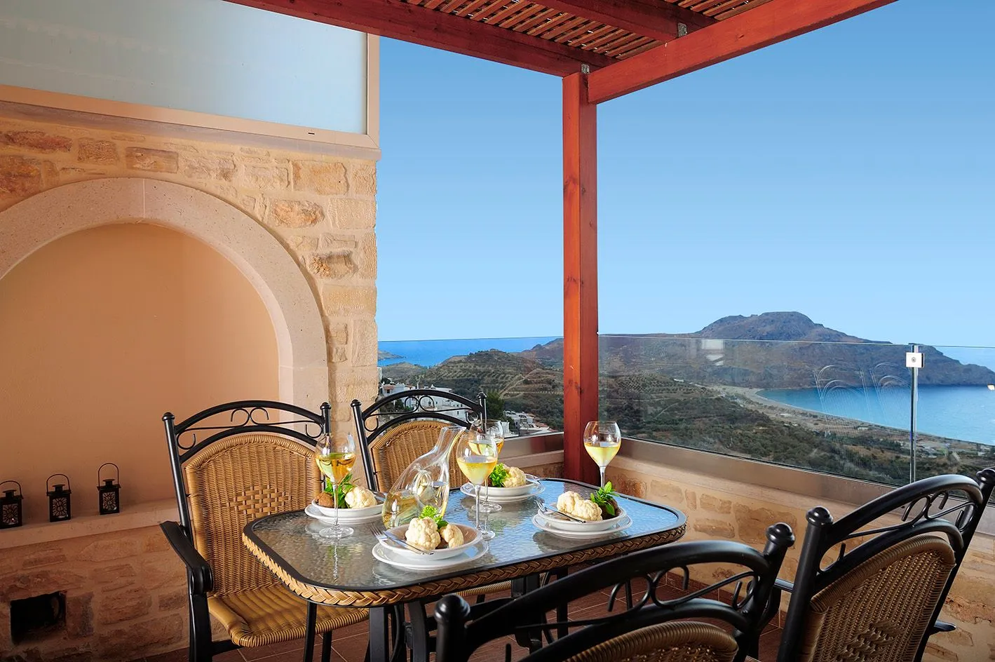 Stefanos Village, Plakias, Grčka — Family Suite Two bedrooms Sea View