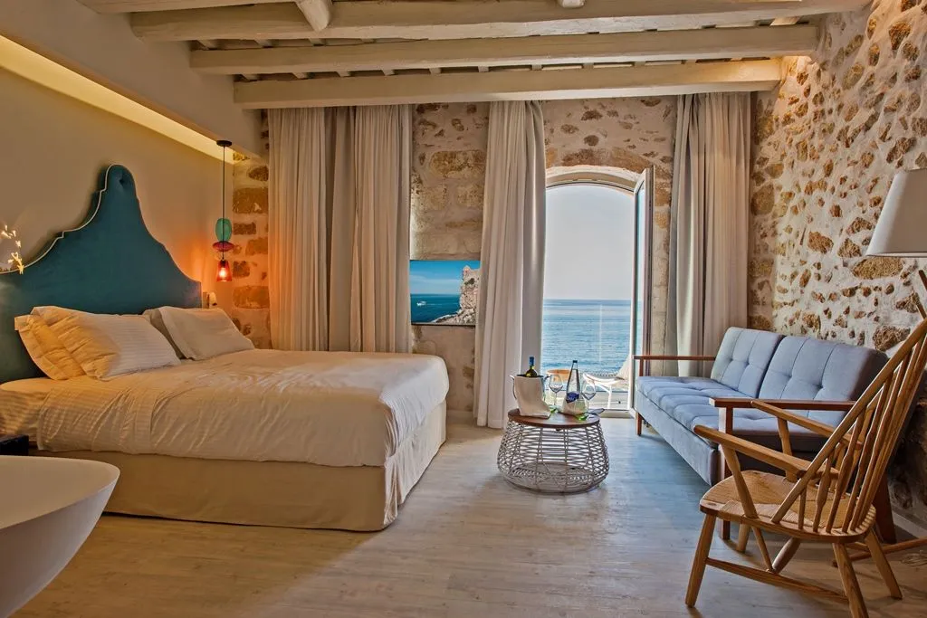 Thalassa Boutique Hotel Rethymno, Rethymno, Grčka — Superior Suite with Sea View