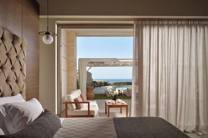 The Royal Blue Resort & Spa, Grčka — Suite Private Pool Royal Luxury Sea Front