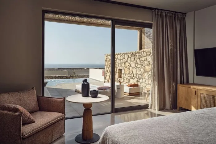 The Royal Senses Resort & Spa, Curio Collection by Hilton, Grčka — Double Room Deluxe Grand/with Private Pool Sea View