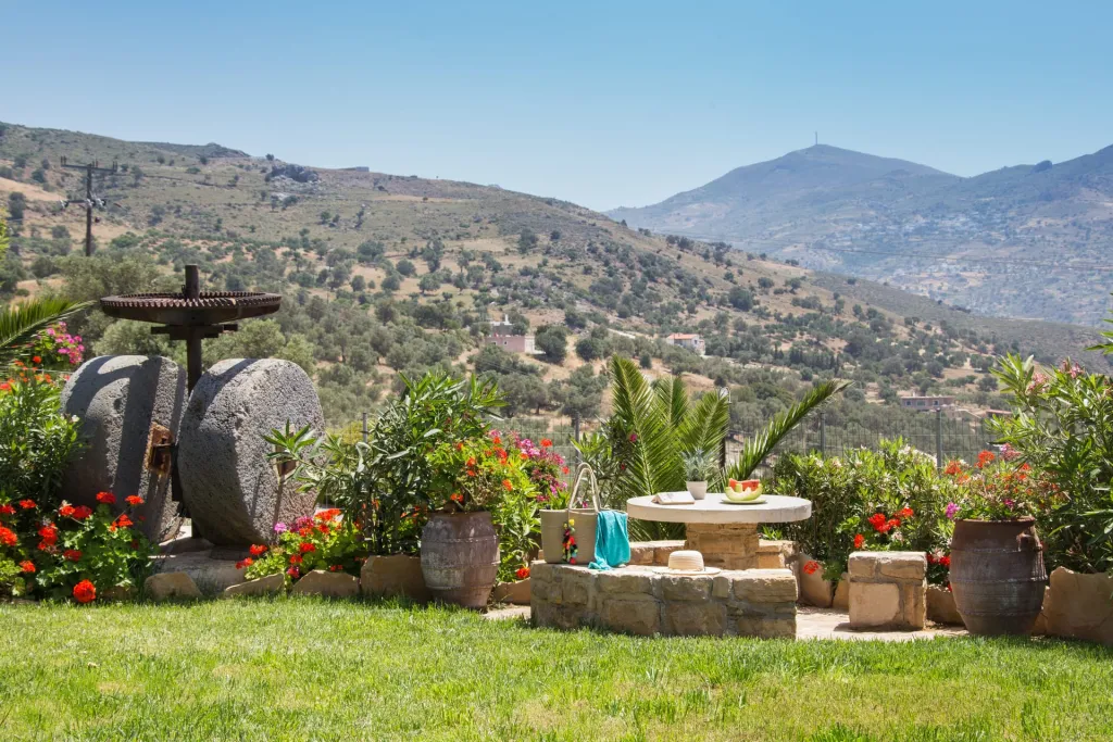 Triopetra Luxury Villas Panagia, Triopetra, Grčka — Superior Villa with Private Pool and Sea/Garden View (Dimitris)