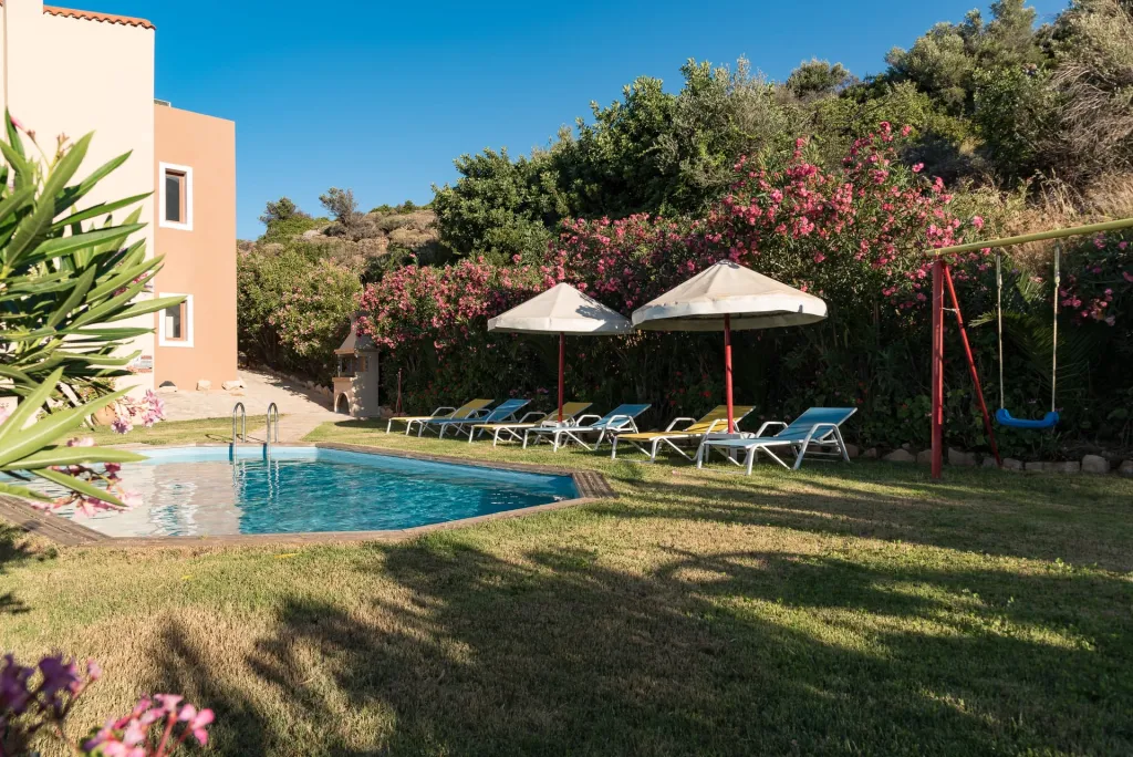Triopetra Luxury Villas Panagia, Triopetra, Grčka — Superior Villa with Private Pool and Sea/Garden View (Dimitris)
