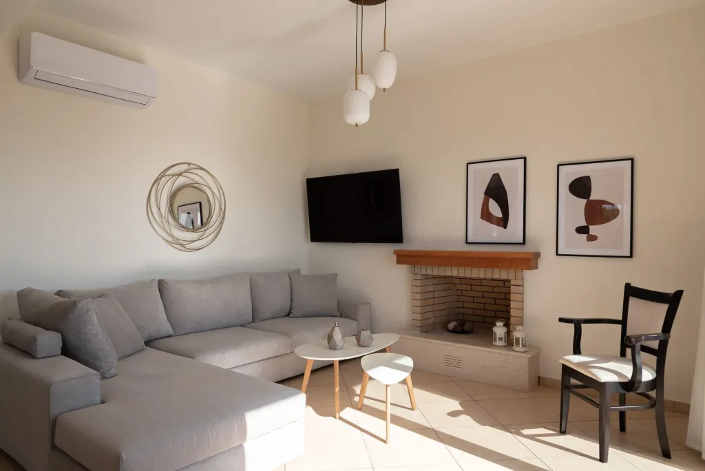 Triopetra Luxury Villas Panagia, Triopetra, Grčka — Superior Villa with Private Pool and Sea/Garden View (Dimitris)