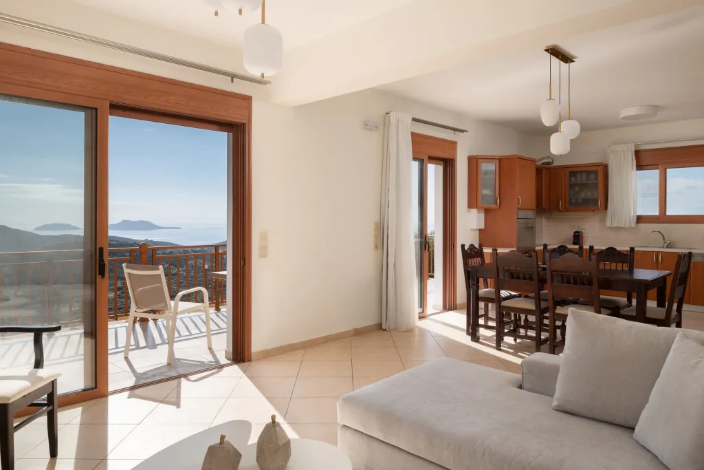 Triopetra Luxury Villas Panagia, Triopetra, Grčka — Superior Villa with Private Pool and Sea/Garden View (Dimitris)