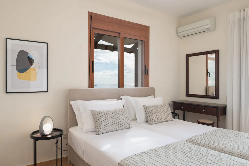 Triopetra Luxury Villas Panagia, Triopetra, Grčka — Superior Villa with Private Pool and Sea/Garden View (Dimitris)