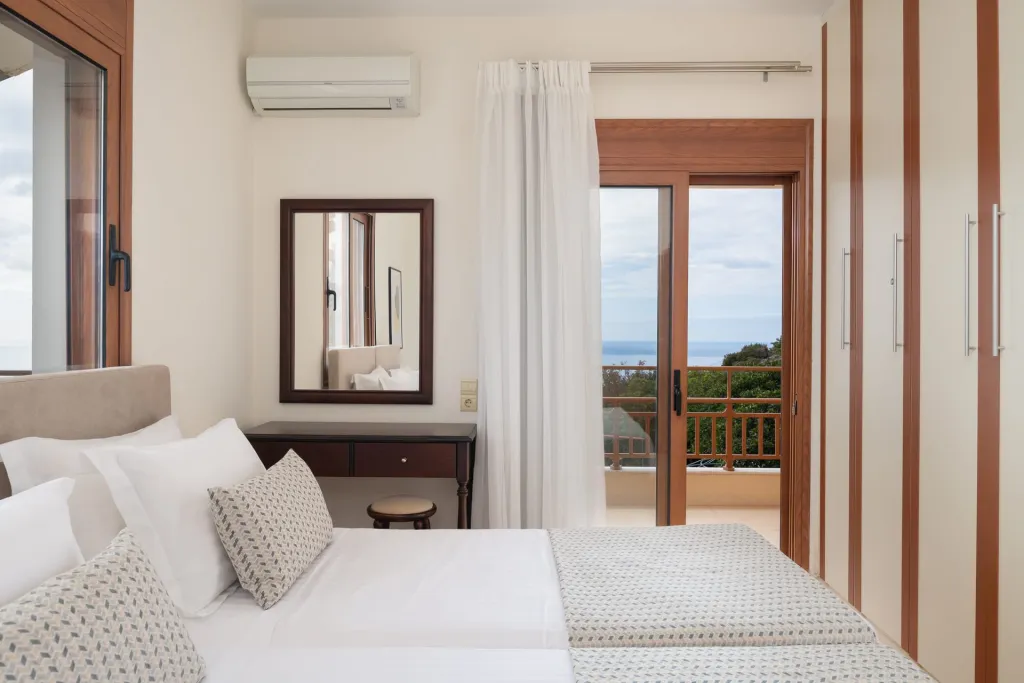 Triopetra Luxury Villas Panagia, Triopetra, Grčka — Superior Villa with Private Pool and Sea/Garden View (Dimitris)