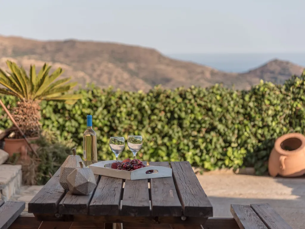 Triopetra Luxury Villas Panagia, Triopetra, Grčka — Superior Villa with Private Pool and Sea/Garden View (Kadiani)