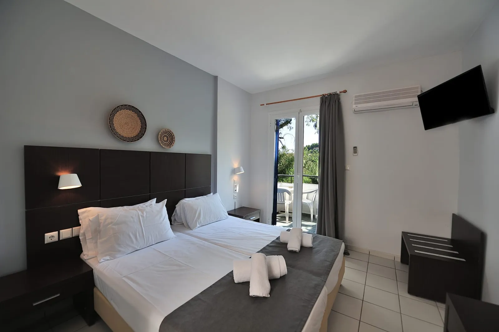Anamar Skiathos Hotel, Pounda – Agios Georgios, Grčka — Double Room with Private Balcony