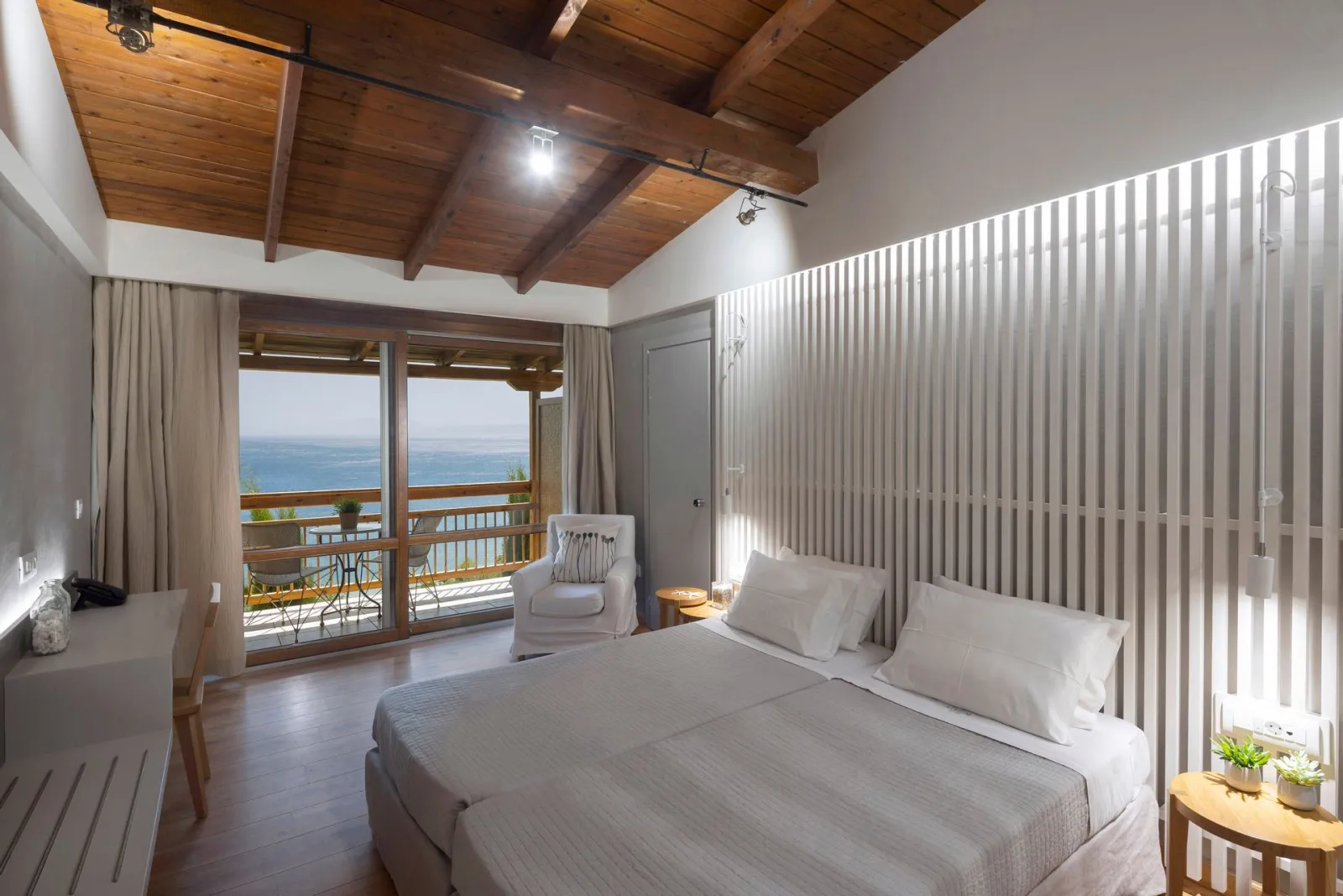 Atrium Hotel Skiathos, Agia Paraskevi – Platanias, Grčka — Deluxe Double Room Sea View