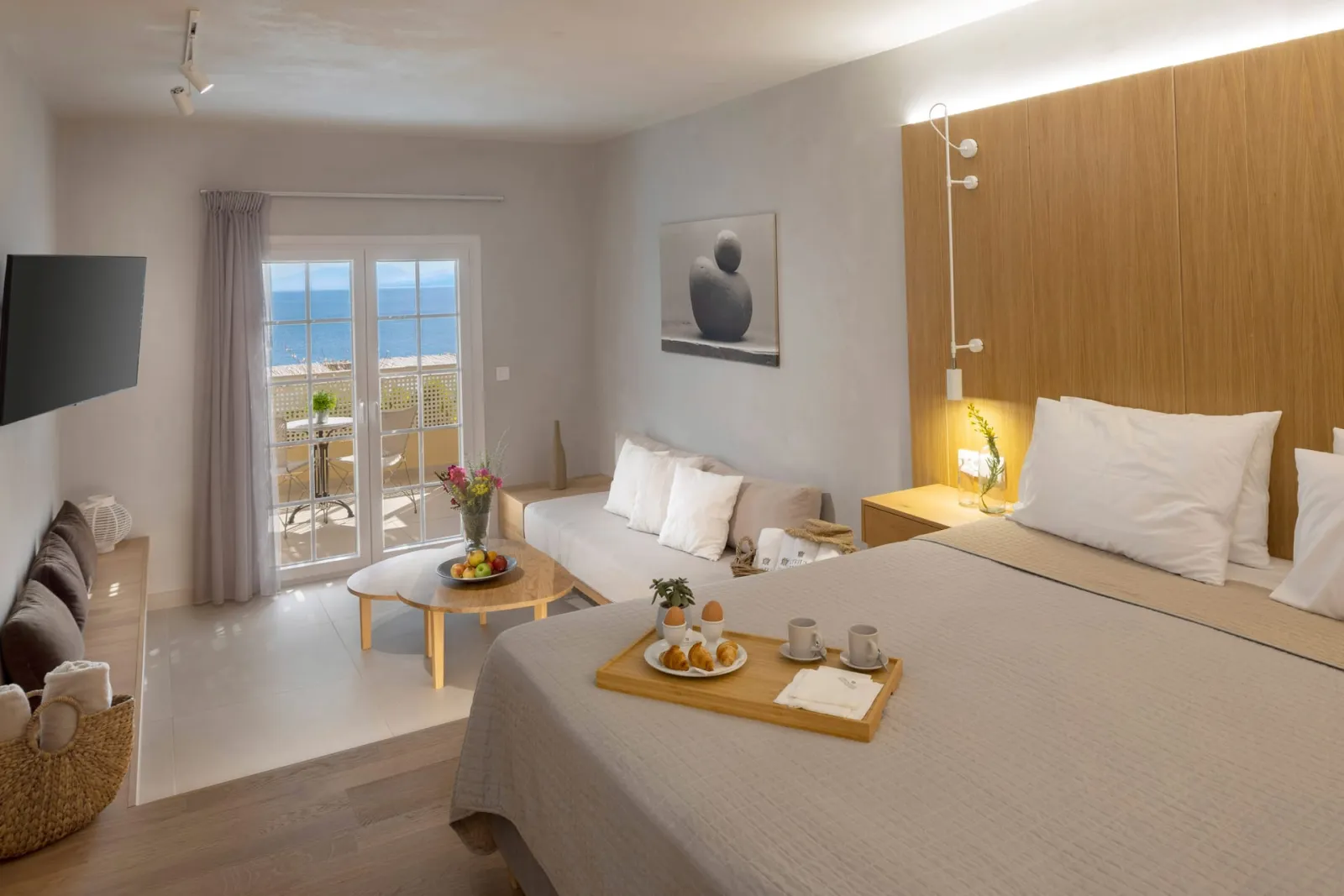 Atrium Hotel Skiathos, Agia Paraskevi – Platanias, Grčka — Junior Suite | Family Room Sea View - III