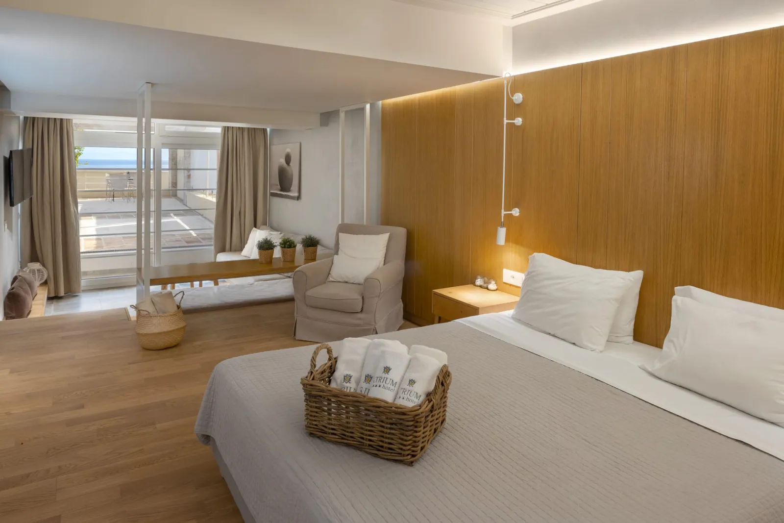 Atrium Hotel Skiathos, Agia Paraskevi – Platanias, Grčka — Junior Suite | Family Room Sea View - IV