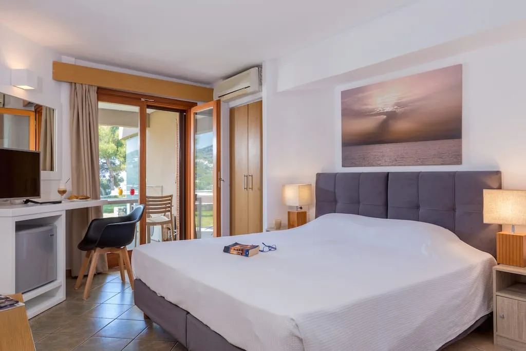 Cape Kanapitsa Hotel Suites, Kanapitsa, Grčka — Classic Double Partial Sea View