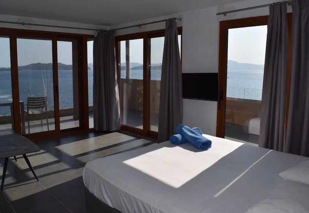 Cape Kanapitsa Hotel Suites, Kanapitsa, Grčka — Junior Suite Sea View