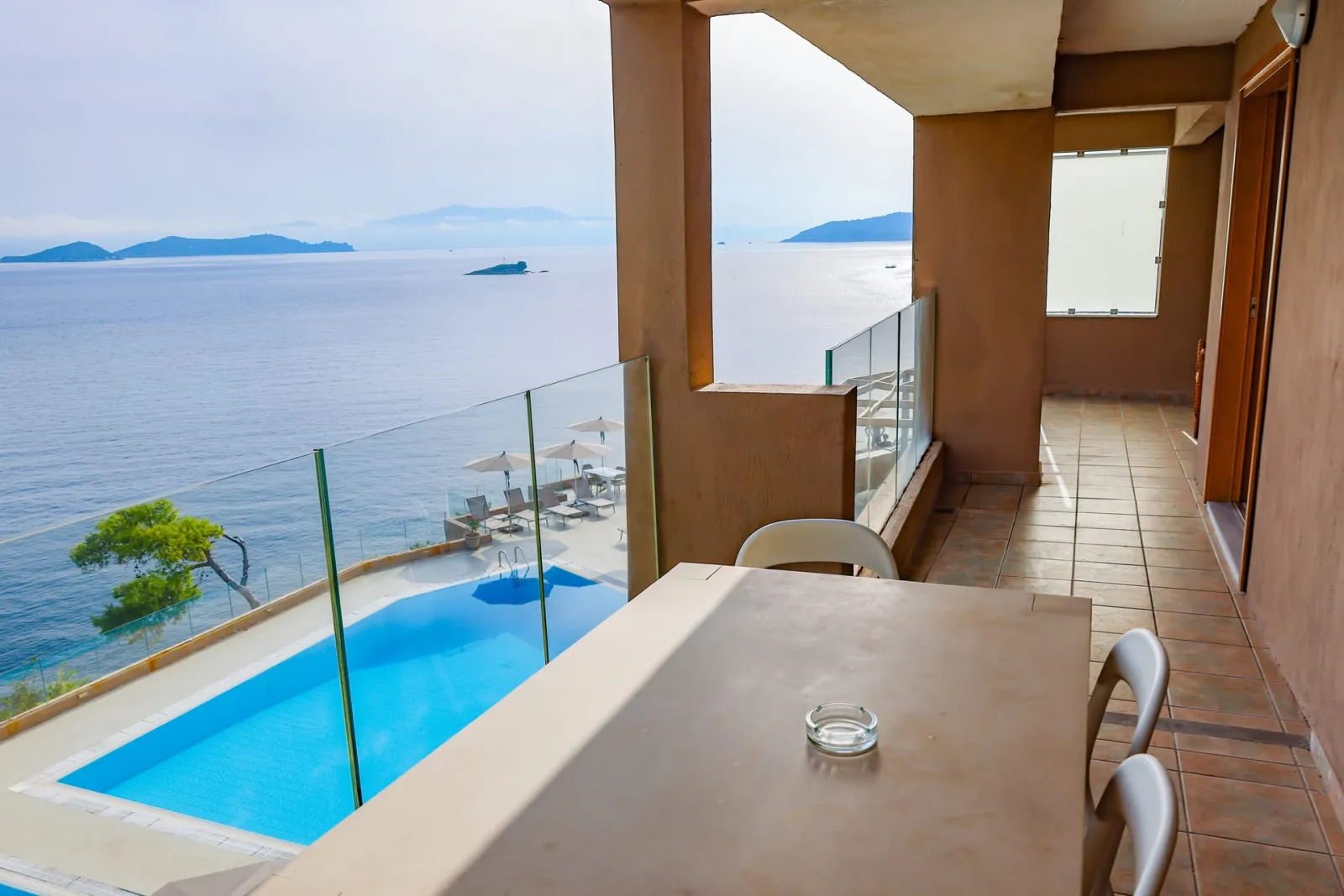 Cape Kanapitsa Hotel Suites, Kanapitsa, Grčka — Two-Bedroom Suite Sea View