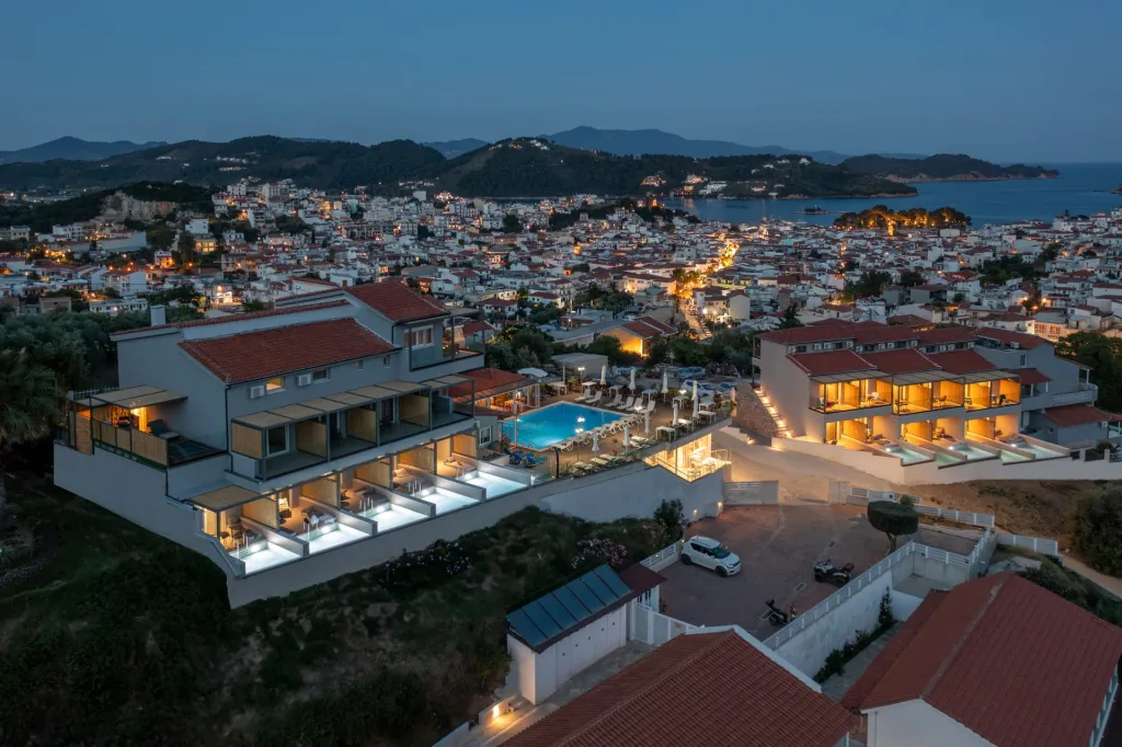 Poseidon Villas Skiathos, Megali Ammos – Agios Fanourios, Grčka — fotografija 1