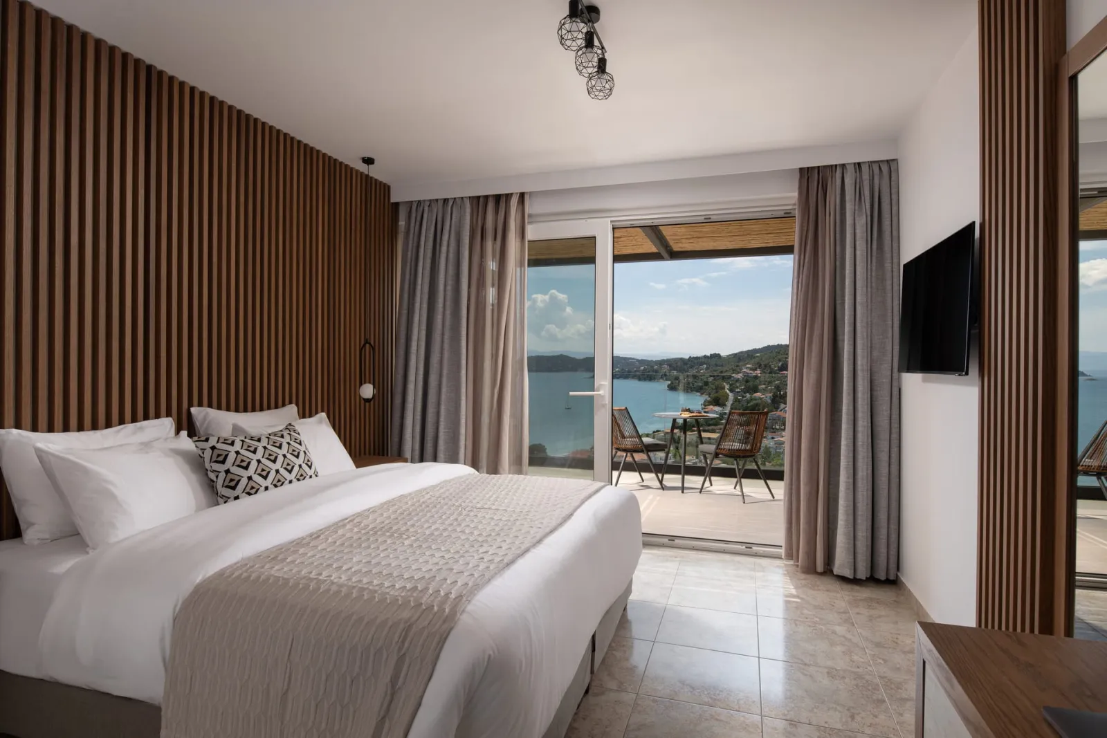 Poseidon Villas Skiathos, Megali Ammos – Agios Fanourios, Grčka — Premium Double with Sea View