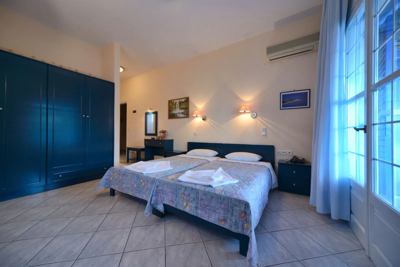 Agnanti Hotel Alonissos, Grčka — Standard Twin Room with Sea View