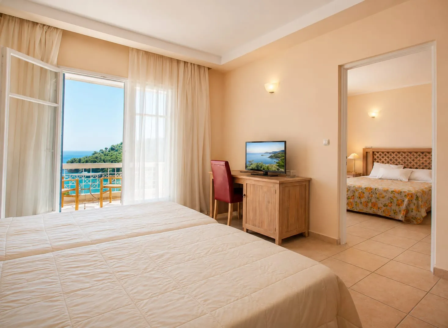 Alonissos Beach Bungalows & Suites Hotel, Milia, Grčka — Family Bungalow