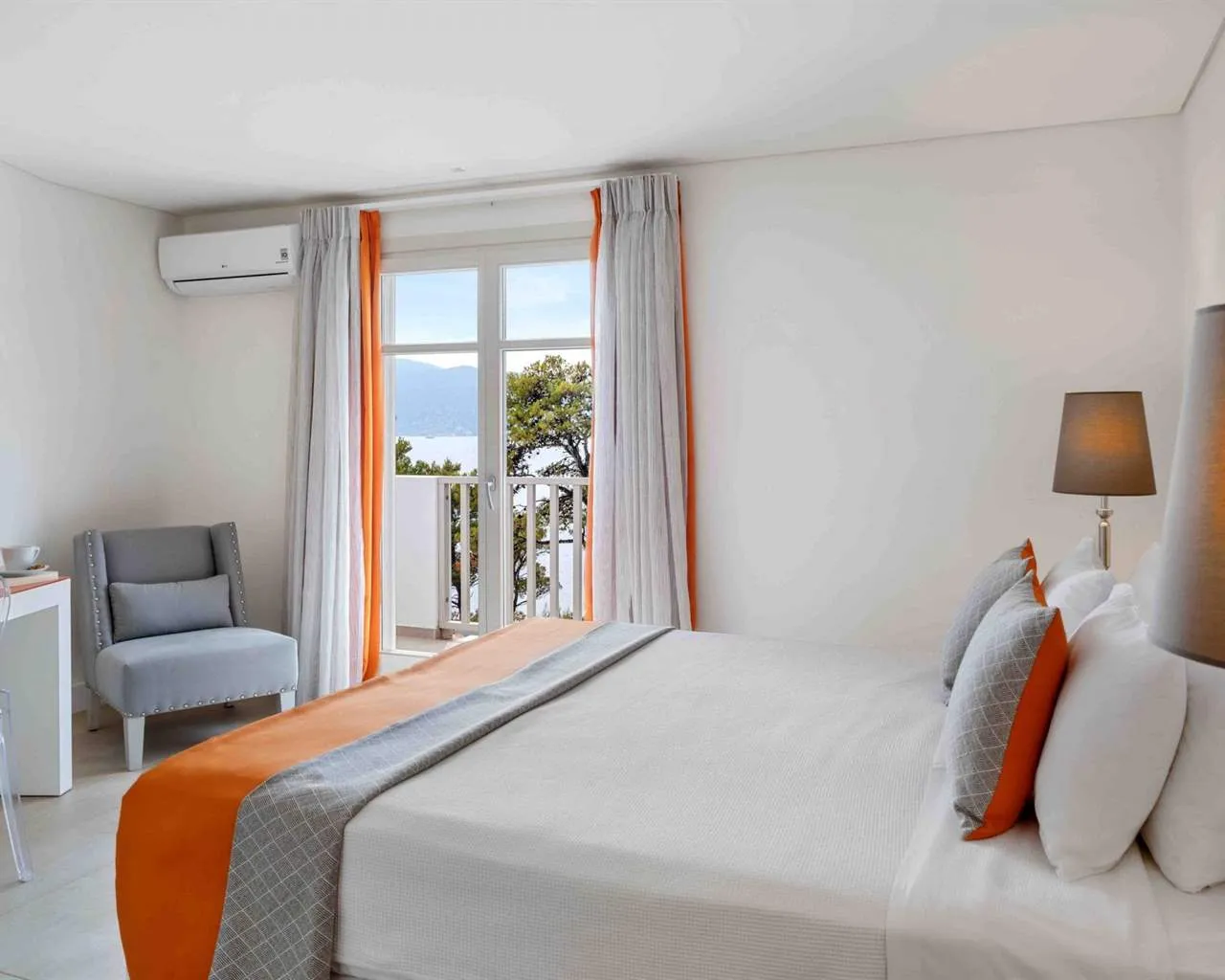 Marpunta Resort Alonnisos SANTIKOS COLLECTION, Marpunta, Grčka — Double Room Deluxe Sea View