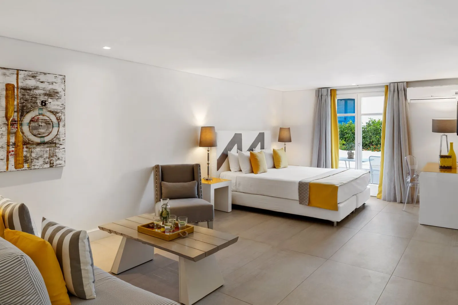 Marpunta Resort Alonnisos SANTIKOS COLLECTION, Marpunta, Grčka — Family Room - Village View