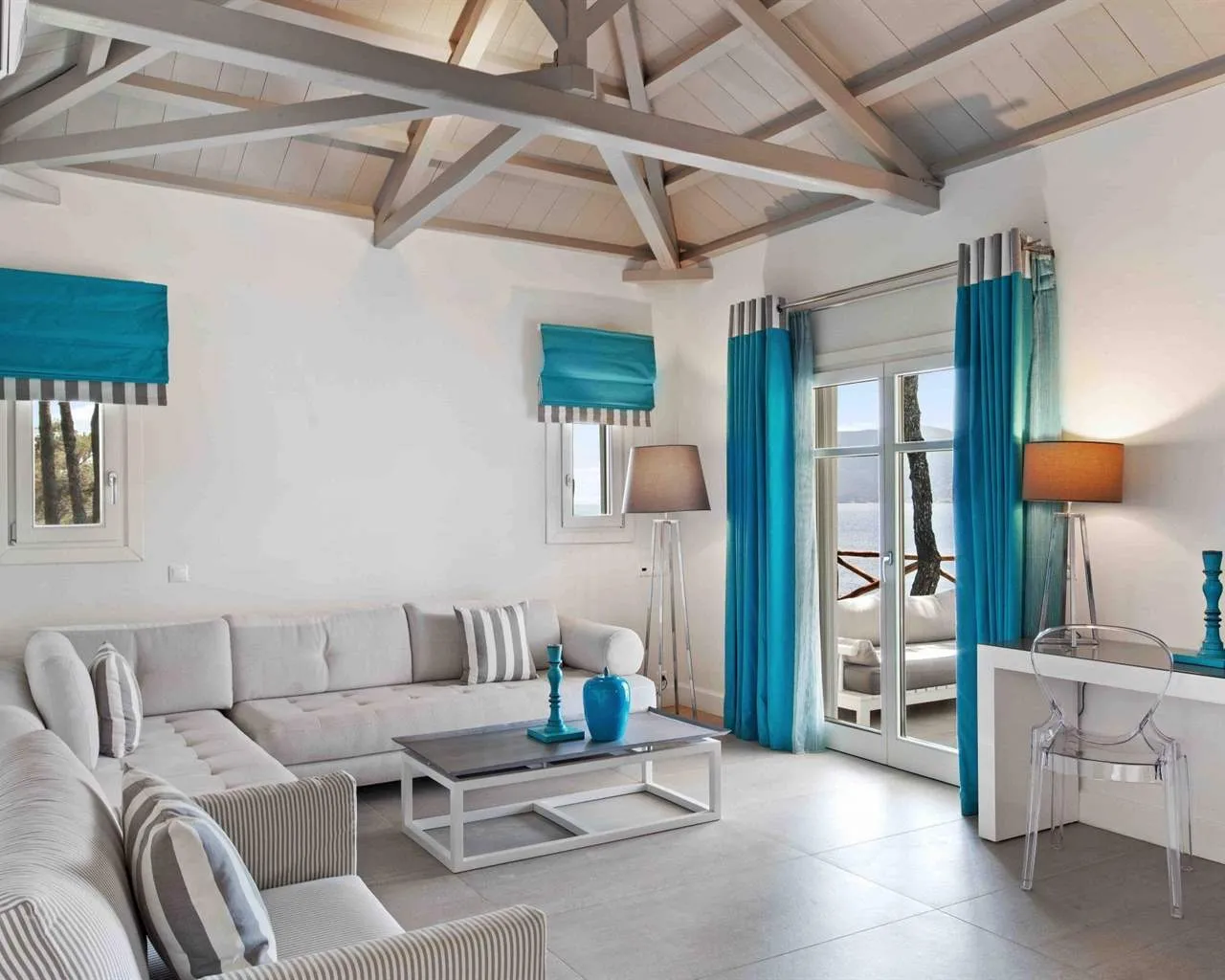 Marpunta Resort Alonnisos SANTIKOS COLLECTION, Marpunta, Grčka — Suite Superior Sea View