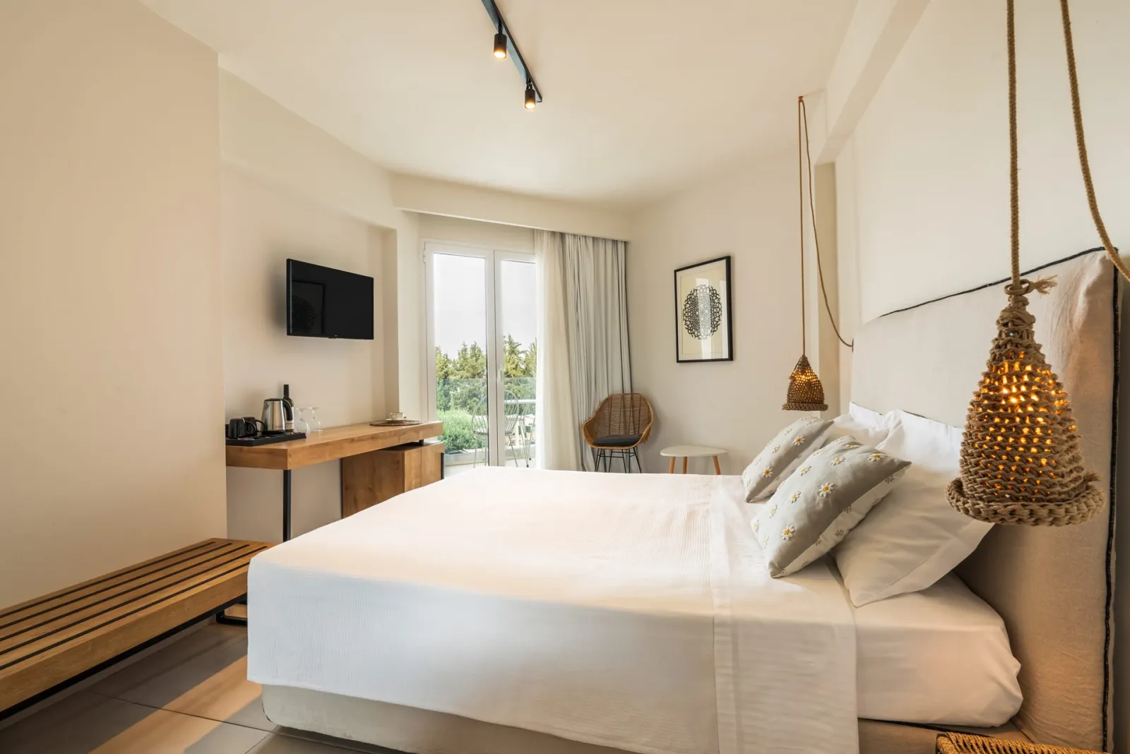 Amaronda Resort & Spa Eretria, Eretria, Grčka — Comfort Room with Sea View