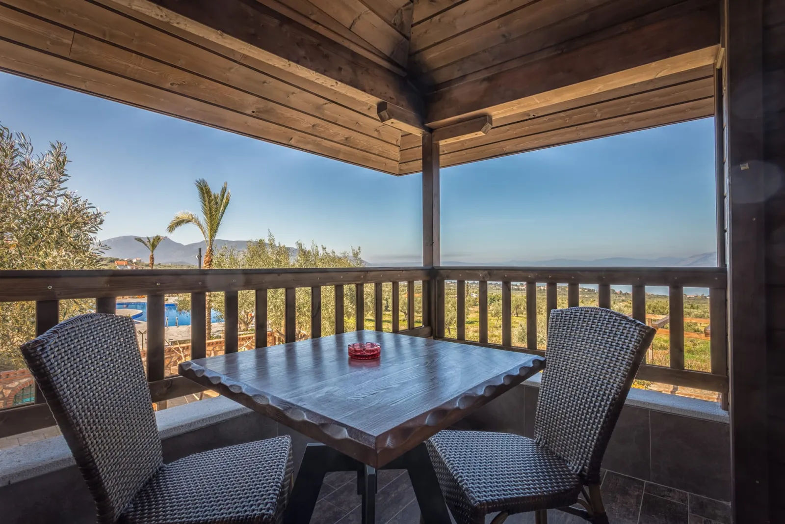 Anthidon Estate, Grčka — Olive Studio Sea View with Shared Pool