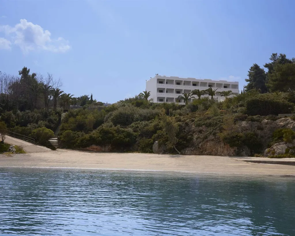 Brown Beach Chalkida, Halkida, Grčka — plaža