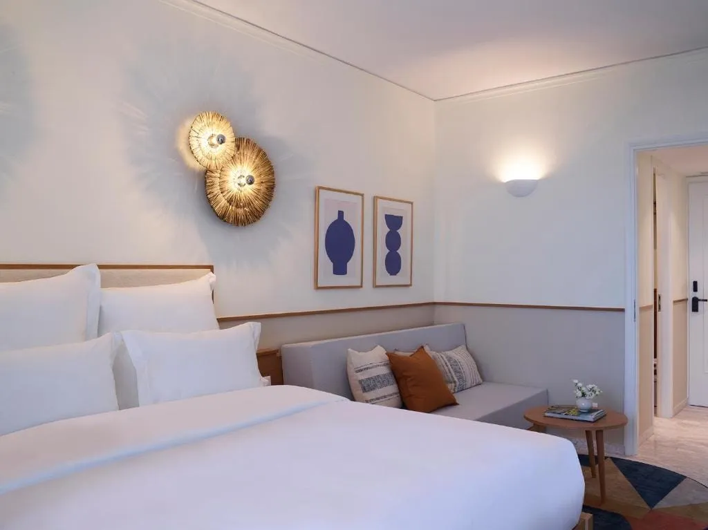 Brown Beach Chalkida, Halkida, Grčka — Classic Garden View Room