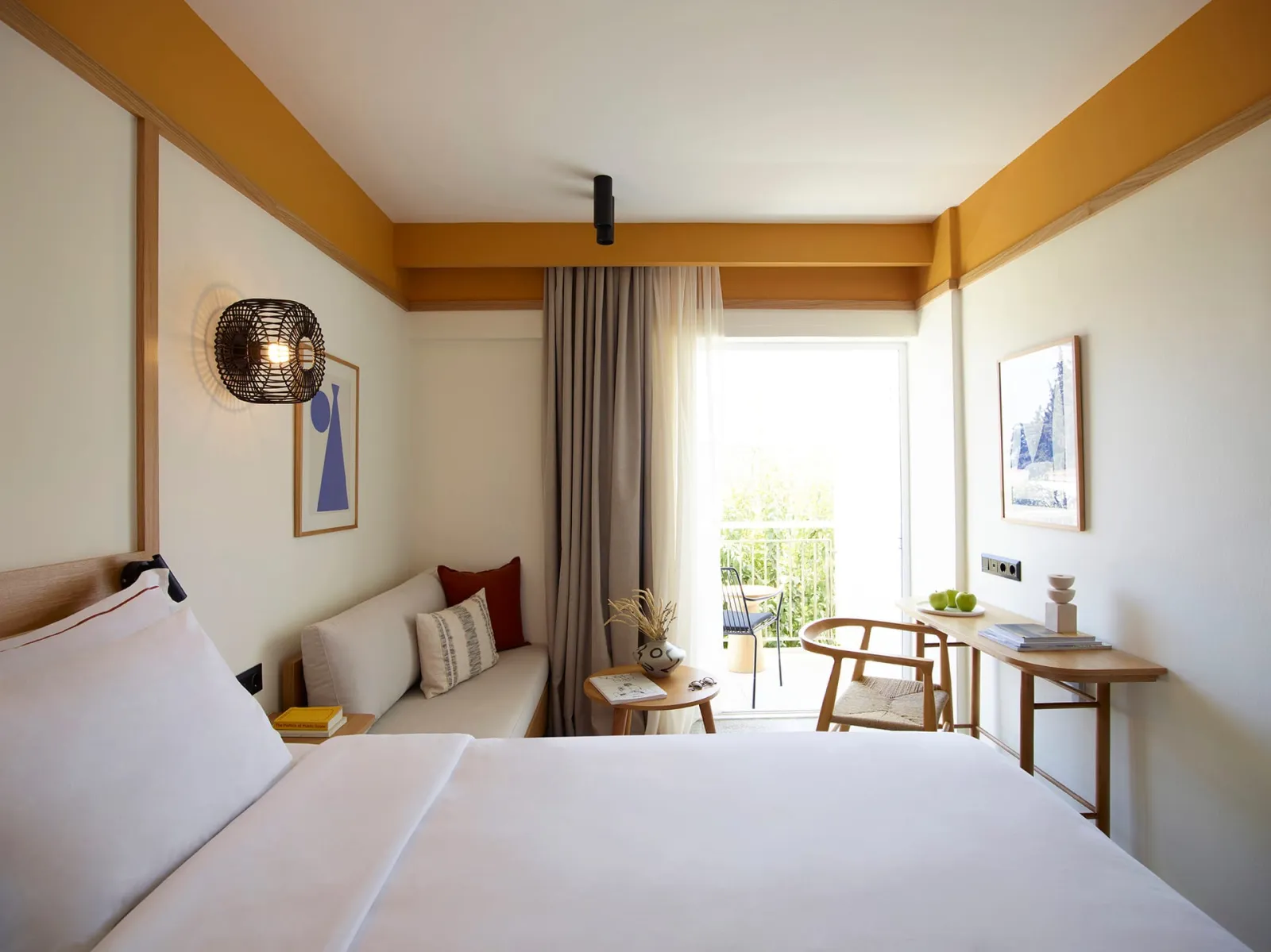 Brown Beach Evia Island, Eretria, Grčka — Classic Garden View Room
