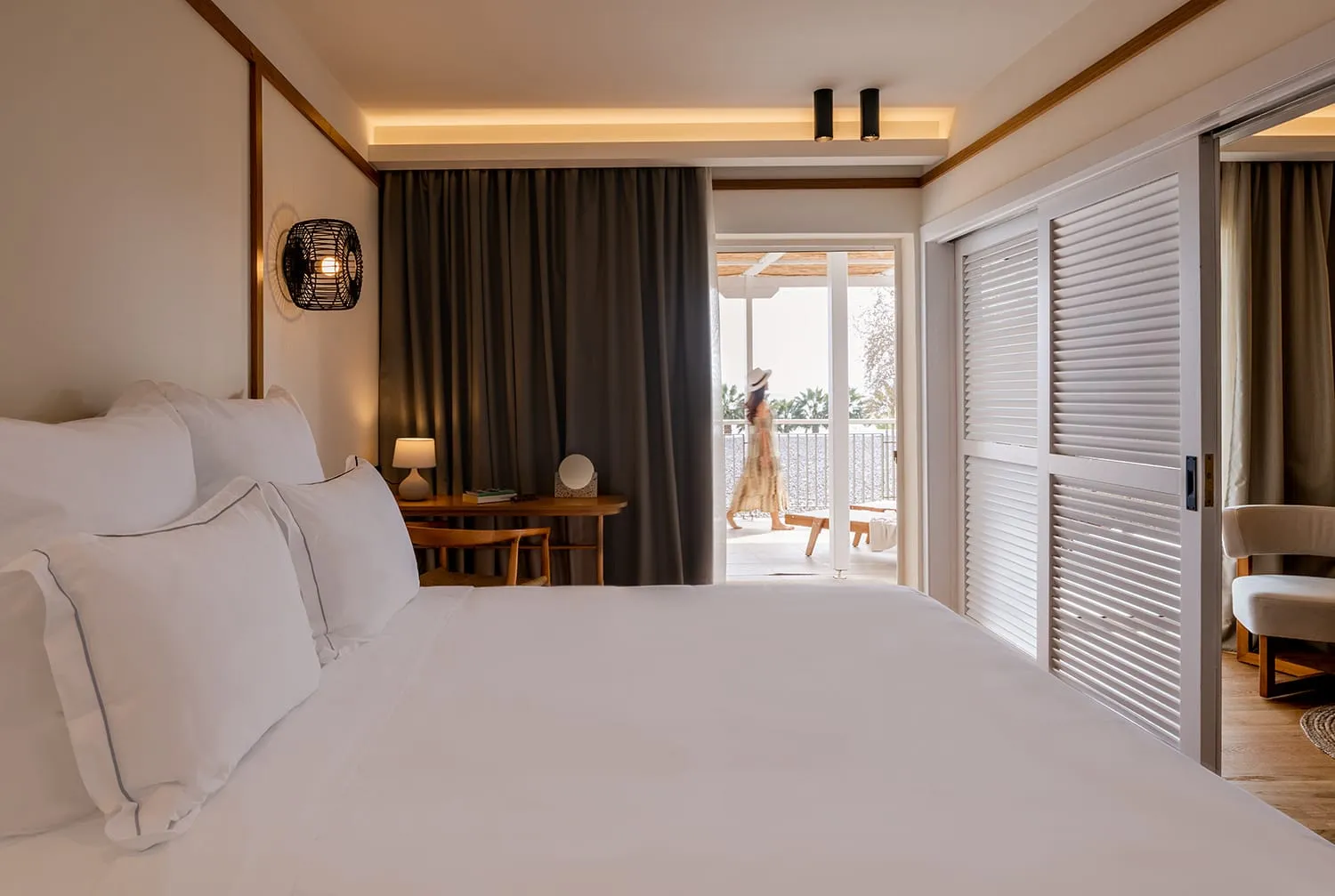 Brown Beach Evia Island, Eretria, Grčka — Sea View Suite