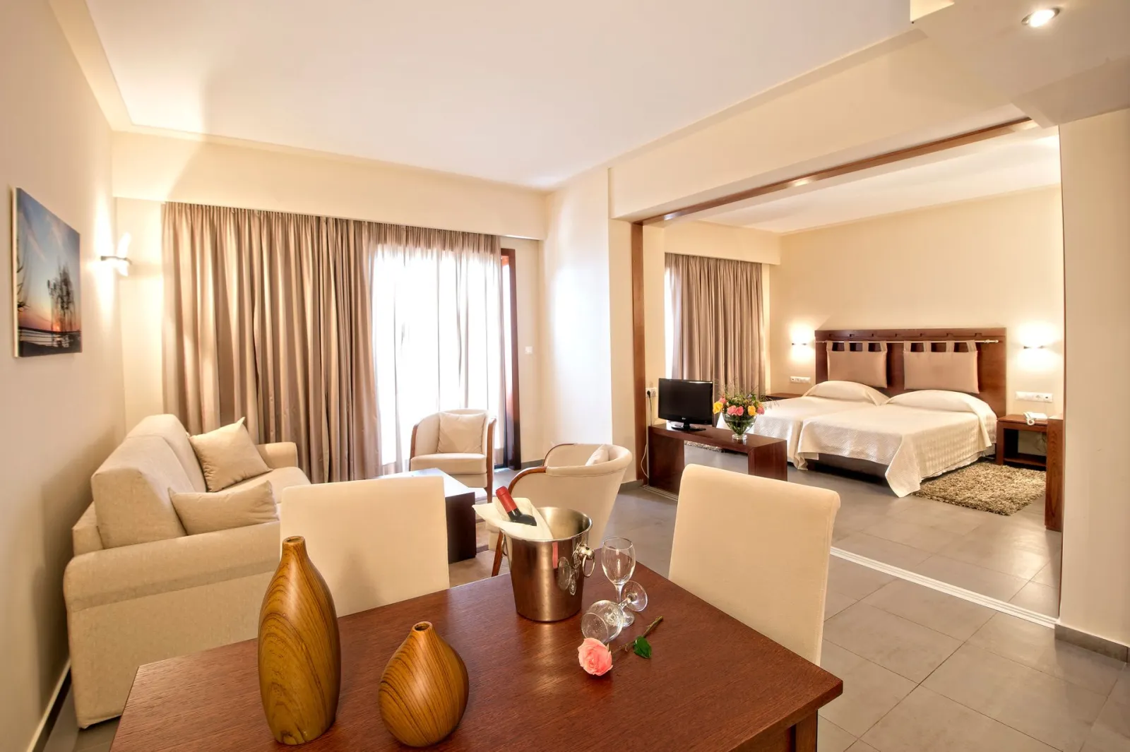 Kymi Palace Hotel, Grčka — Junior Suite Sea View 43sqm