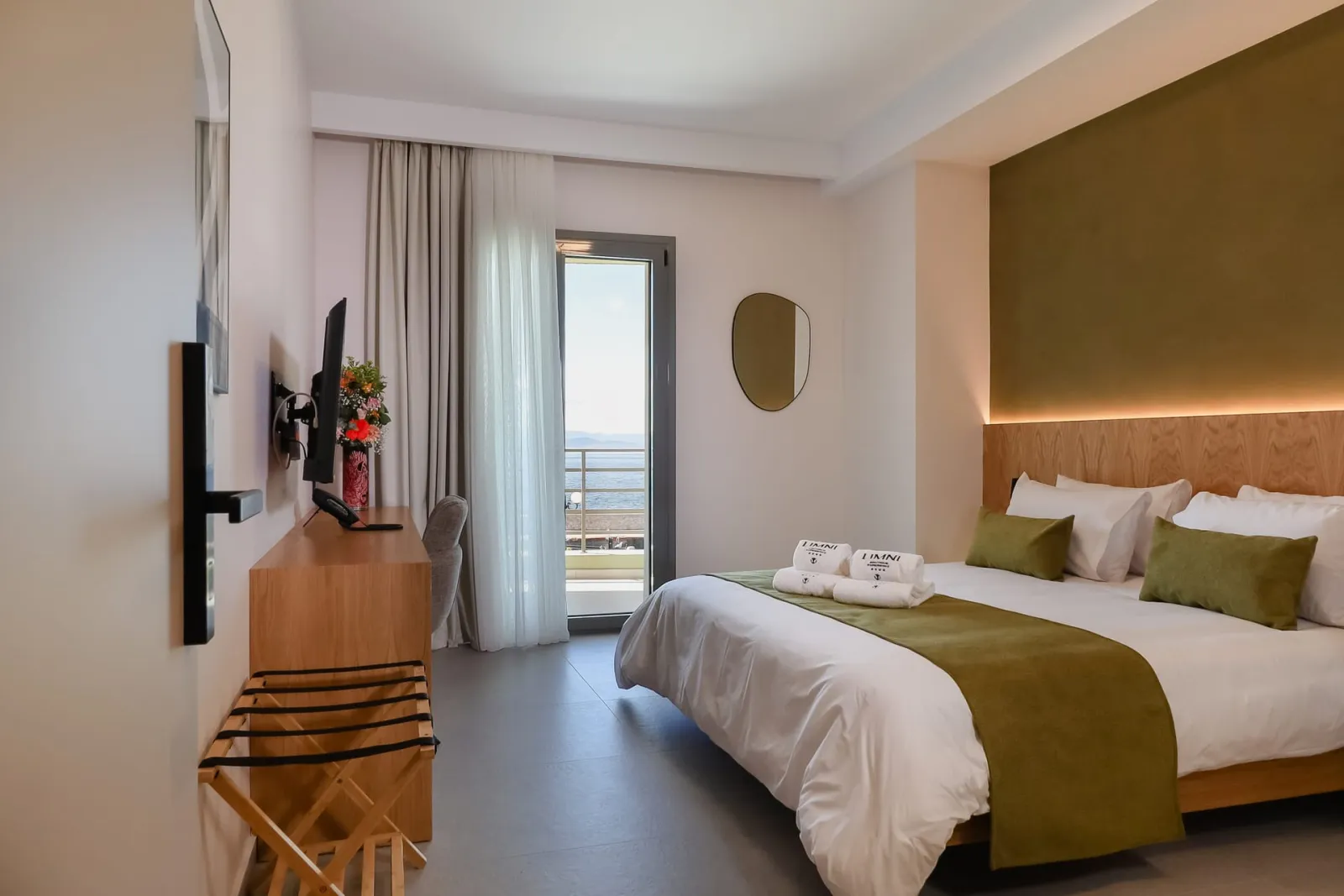 Limni Boutique Experience, Limni, Grčka — Superior Double Room with Sea View
