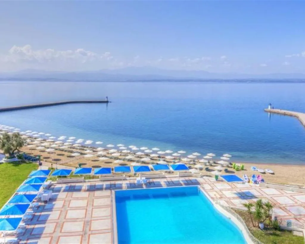Palmariva Beach Hotel By Anayia All-Inclusive Resorts, Eretria, Grčka — plaža
