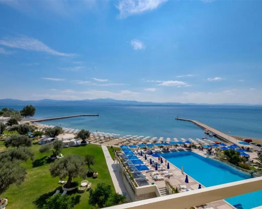 Palmariva Beach Hotel By Anayia All-Inclusive Resorts, Eretria, Grčka — plaža