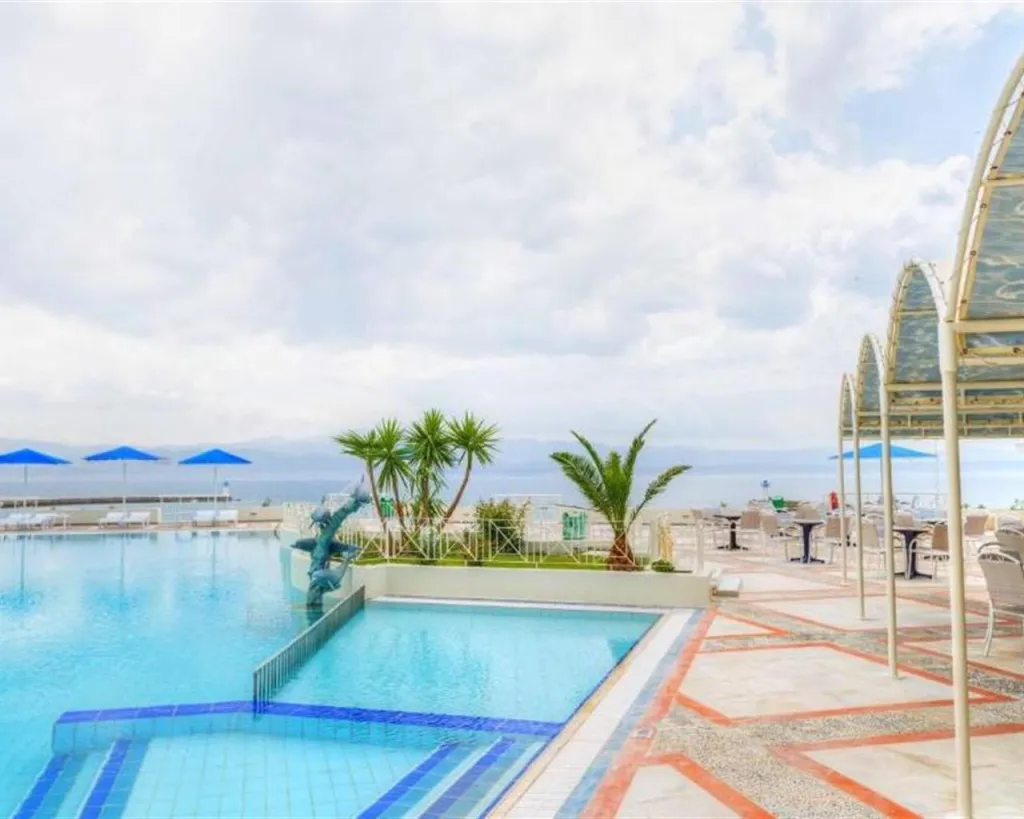 Palmariva Beach Hotel By Anayia All-Inclusive Resorts, Eretria, Grčka — plaža