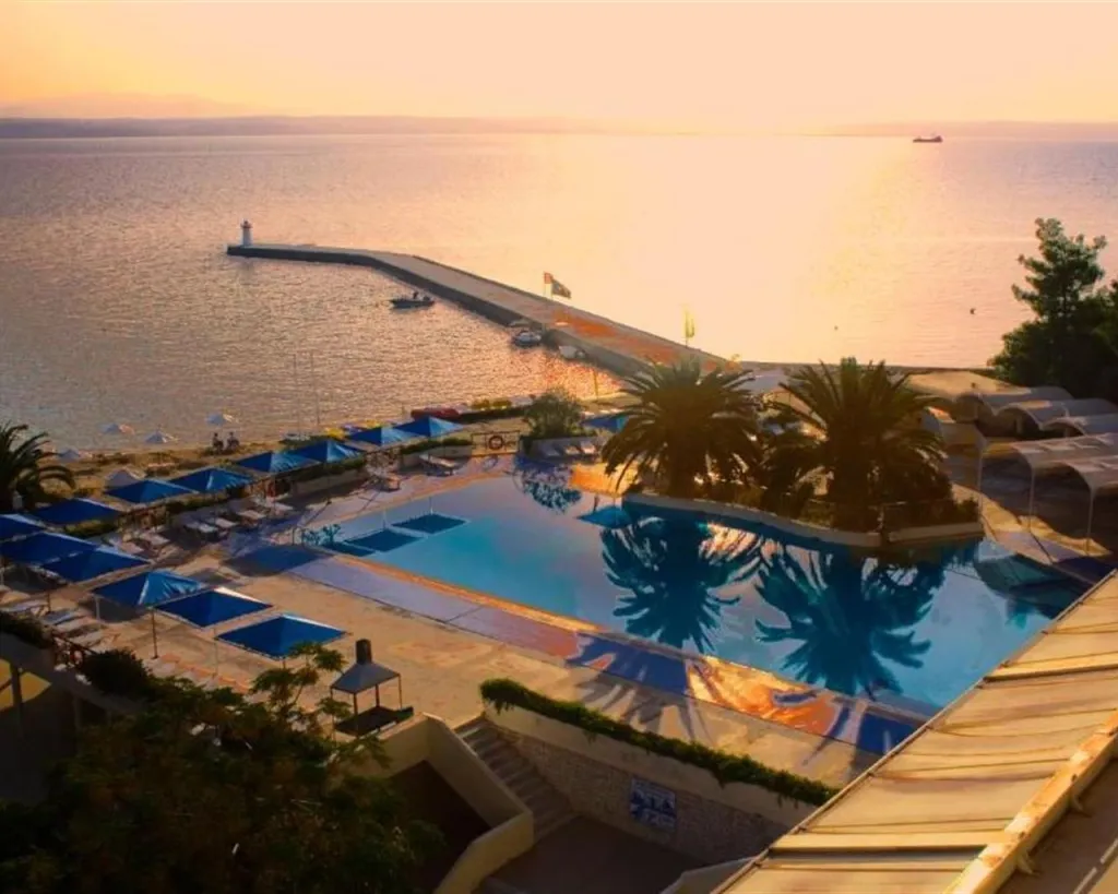 Palmariva Beach Hotel By Anayia All-Inclusive Resorts, Eretria, Grčka — plaža