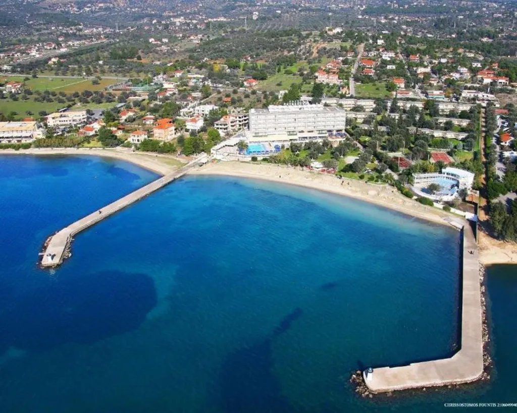 Palmariva Beach Hotel By Anayia All-Inclusive Resorts, Eretria, Grčka — plaža