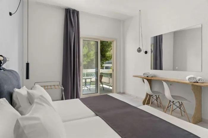 Palmariva Beach Hotel By Anayia All-Inclusive Resorts, Eretria, Grčka — Bungalow For Single Use Garden View
