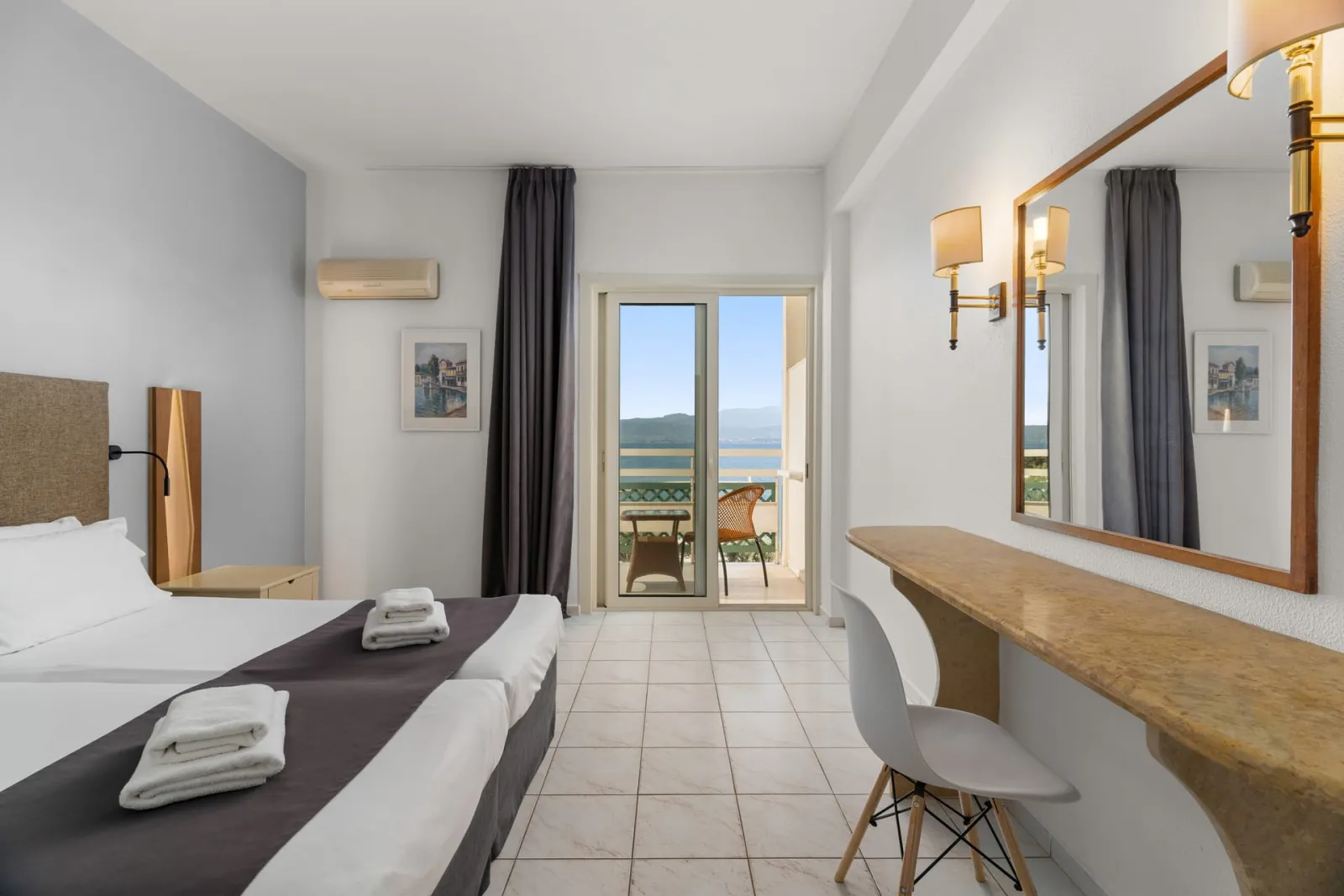 Palmariva Beach Hotel By Anayia All-Inclusive Resorts, Eretria, Grčka — Superior Twin or Double Sea View