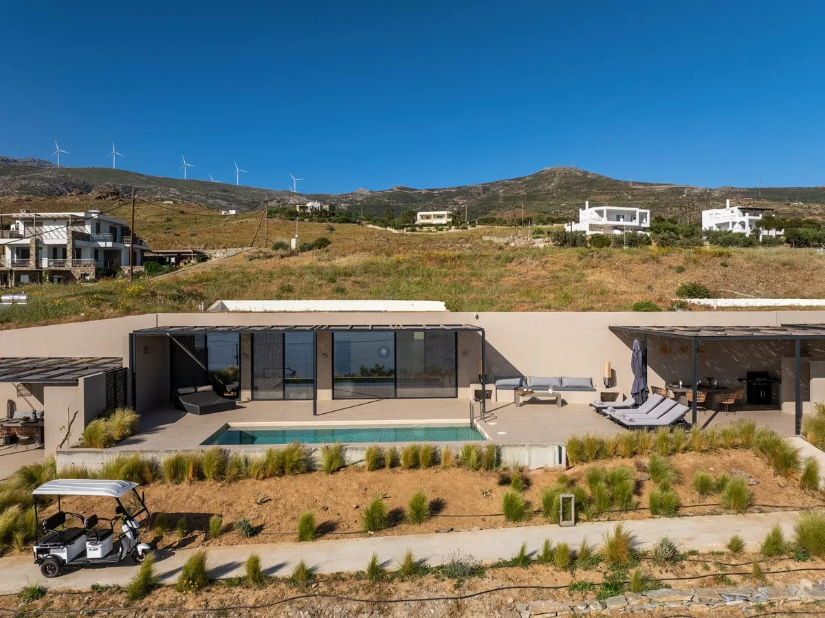 S Cave Villas Seaside Karystos, Karistos, Grčka — Beta Villa