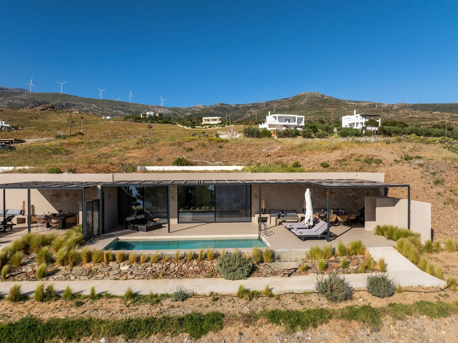 S Cave Villas Seaside Karystos, Karistos, Grčka — Delta Villa
