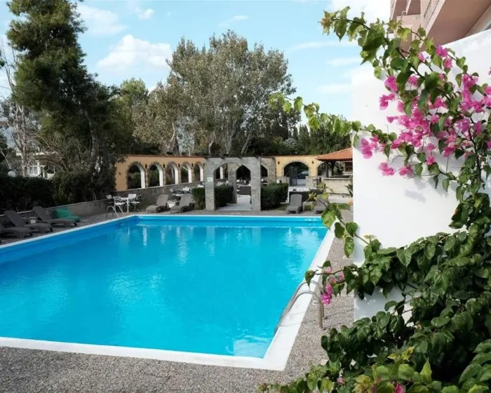 Stefania Beach Hotel By Anayia All-Inclusive Resorts, Amirantos, Grčka — plaža