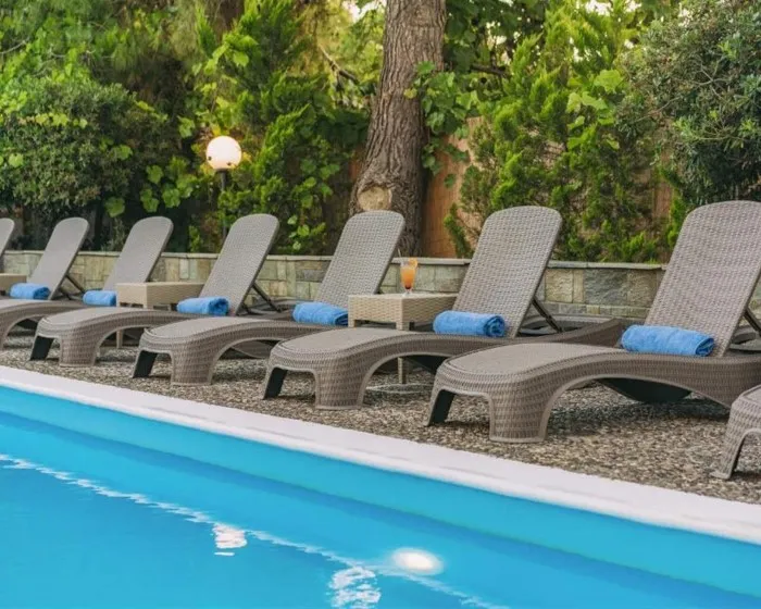 Stefania Beach Hotel By Anayia All-Inclusive Resorts, Amirantos, Grčka — plaža