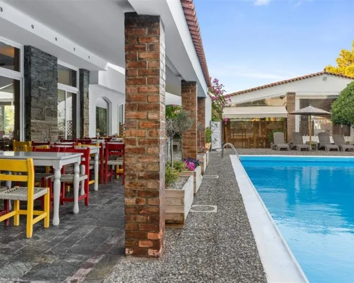 Stefania Beach Hotel By Anayia All-Inclusive Resorts, Amirantos, Grčka — plaža
